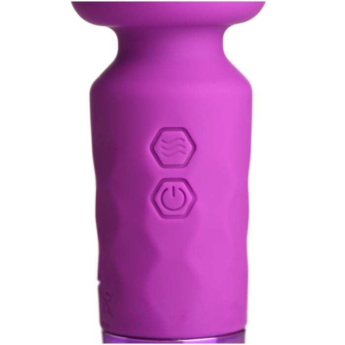 10X MINI SILICONE WAND - PURPLE