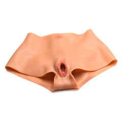 PUSSY PANTIES SILICONE VAGINA + ASS PANTIES - LARGE