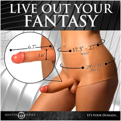 MS BONER BRIEFS SILICONE PENIS PANTIES - SMALL