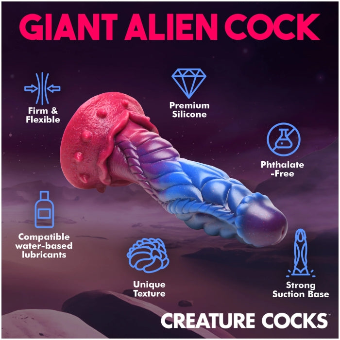 CC INTRUDER ALIEN SILICONE DILDO