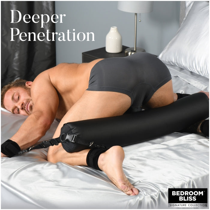 BB SEX SPREADER PADDED SPREADER BAR W/ RESTRAINTS