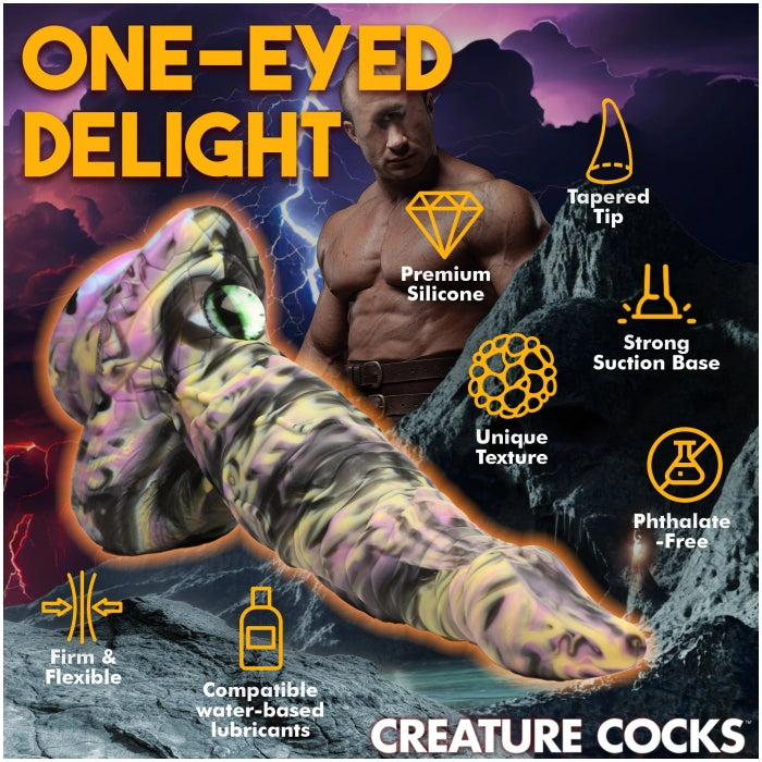 CC CYCLOPS MONSTER SILICONE DILDO