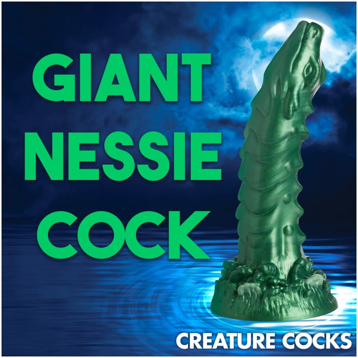 CC COCKNESS MONSTER LAKE CREATURE SILICONE DILDO