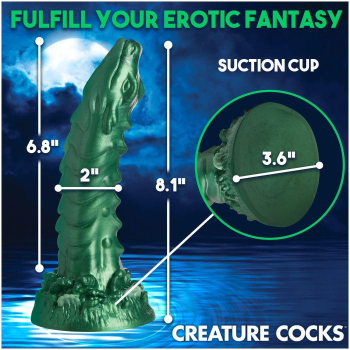 CC COCKNESS MONSTER LAKE CREATURE SILICONE DILDO