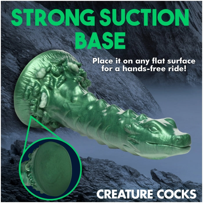 CC COCKNESS MONSTER LAKE CREATURE SILICONE DILDO