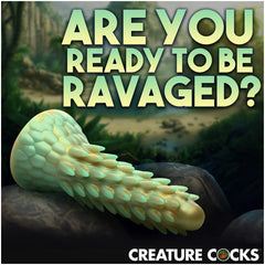 CC STEGOSAURUS SPIKY REPTILE SILICONE DILDO
