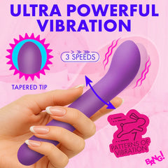 G-SPOT VIBE PURPLE FLEXIBLE SILICONE