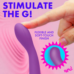 G-SPOT VIBE PURPLE FLEXIBLE SILICONE