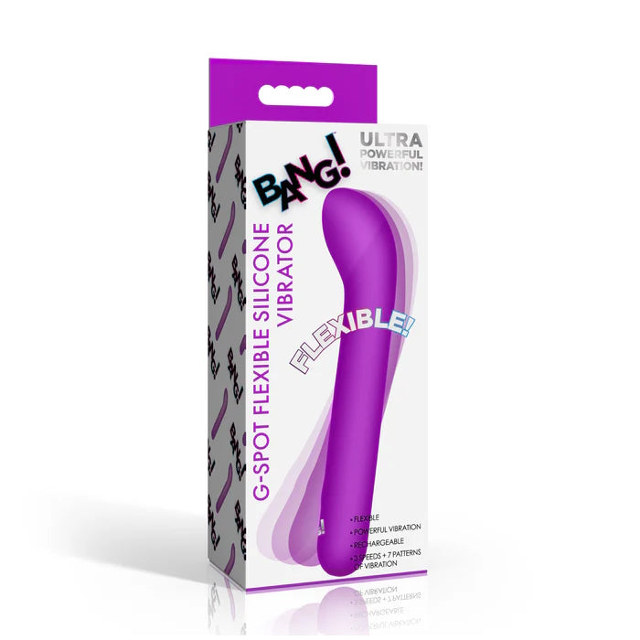 G-SPOT VIBE PURPLE FLEXIBLE SILICONE