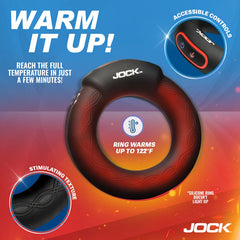 RUMBLER 2" VIBE & WARMING C-RING