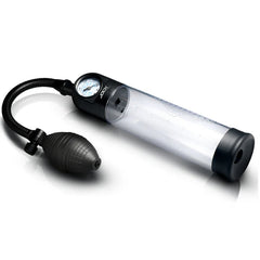 GAUGE PENIS PUMP W/ BULB PUMP UP